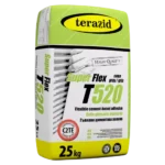 Гъвкаво лепило за плочки за външно приложение Super Flex T520 - 1 / 5 / 25 кг. - Изображение 3