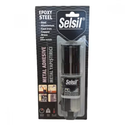 Епоксидно лепило (двукомпонентно) Течен метал 5 мин. Epoxy Steel 2К | Специални лепила и Епоксидни смоли