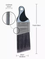 Четка скосена 50мм къса двукомпонентна дръжка - Изображение 2