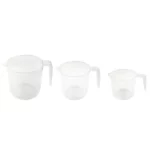 К-т мерителни чаши за вода 250/500/1000 мл. - 3бр. - Изображение 2
