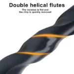 К-т 5бр. Свредла за стъкло EDH-CZZ005-ED2 4 - 10 мм - Изображение 5