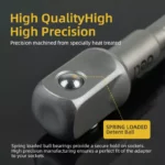 Комплект ударни адаптори за вложки 1/4", 3/8", 1/2" - Изображение 5