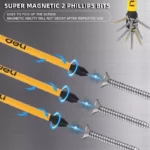 К-т дълги ударни битове PH2x150 и EDL251150 - 10бр. - Изображение 4