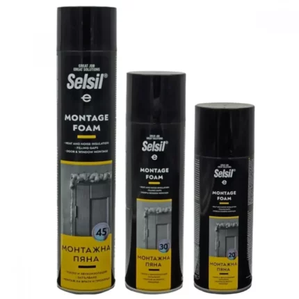 Монтажна Полиуретанова Пяна - ръчна 300 - 750 мл. | Монтажни лепила