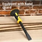 Плоско длето с протектор за ръце Deli DL6312 (18x25x300мм) | Ръчни инструмети