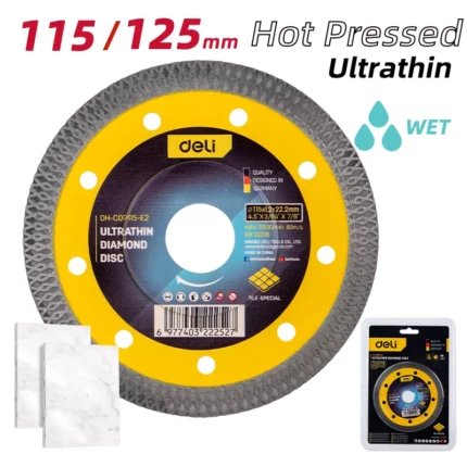 Диамантени дискове Deli  115/125 мм DH-CQP | Аксесоари за Шлайфане и Полиране
