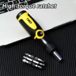 Отвертка с тресчотка с 12 Cr-V накрайника | Отвертки битове и комплекти