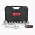 Комбиниран комплект Deli EDQ45082 (82 части, 1/4" и 1/2") | Комплекти ръчни инструменти