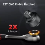 Комбиниран комплект Deli EDQ45082 (82 части, 1/4" и 1/2") | Комплекти ръчни инструменти