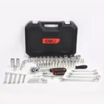 Професионален Комбиниран к-т Deli EDQ45100 (100 части, 1/4" и 1/2") | Комплекти ръчни инструменти