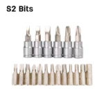 Професионален Комбиниран к-т Deli EDQ45100 (100 части, 1/4" и 1/2") | Ръчни инструмети