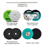 Мини ъглошлайф BIHUI AGMN100-plus (220W, 19 500 RPM) | Инструменти и консумативи за плочки