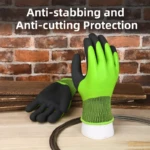 Градински защитни ръкавици Deli Tools (Размери L / XL) | Работно облекло и средства за защита