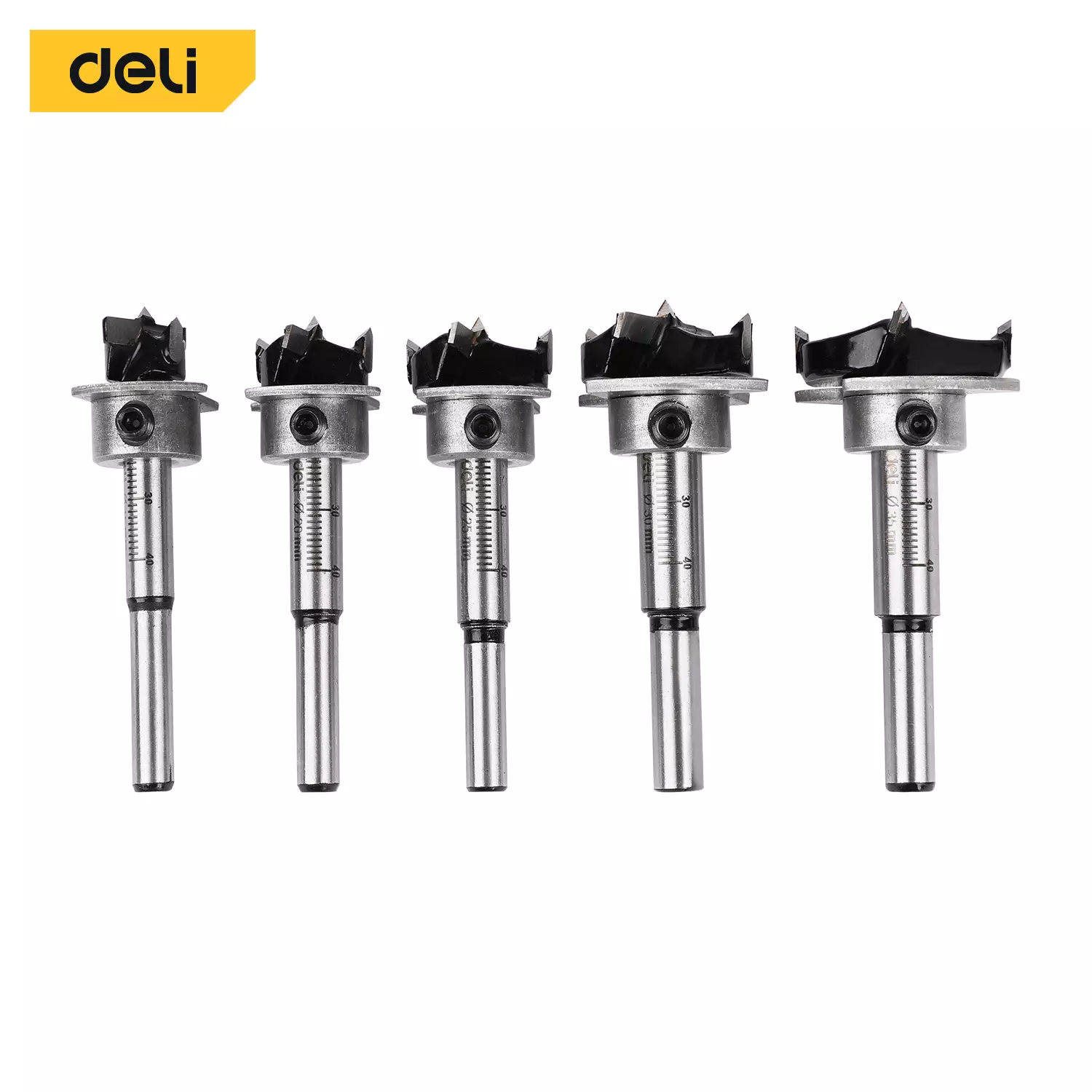 Комплект фрезери за дърво DH-MKK005-ED1 (5 части, 8мм) | Аксесоари за Шлайфане и Полиране