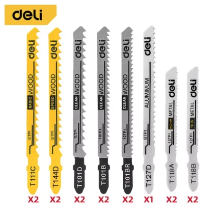 К-т ножчета за прободен трион (зеге) DH-QJT015-EH1 (15 части) | Консумативи за рязане и шлайфане