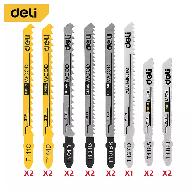 К-т ножчета за прободен трион (зеге) DH-QJT015-EH1 (15 части) | Консумативи за рязане и шлайфане