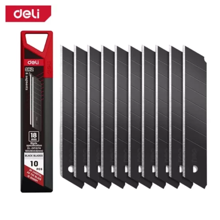 К-т 10бр. Резервни резци за макетен нож 18 мм. SK5 стомана | Ръчни инструмети