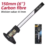 Дигитален електронен шублер от карбонови нишки DL90150B 150 мм | Ръчни инструмети