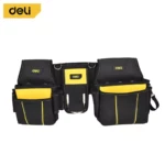 Текстилен кобур за инструменти и винтоверт Deli Tools DLP10 | Професионални маси и Системи за съхранение и Транспорт