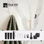 Push-Out Hooks - Комплект от 4 push-закачалки къси/дълги | Панти и аксесоари за скрит монтаж Tile-Fit