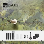 Push-Out Hooks - Комплект от 4 push-закачалки къси/дълги | Панти и аксесоари за скрит монтаж Tile-Fit