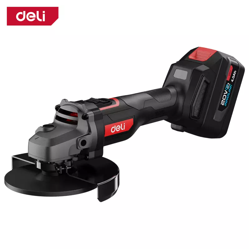 Акумулаторен 20V безчетков ъглошлайф Deli 125 мм. DE-JM20-2D4 2х4.0Ah | Deli Акумулаторен 20V безчетков ъглошлайф Deli 125 мм. DE-JM20-2D4 2х4.0Ah | Електрически и акумулаторни инструменти и консумативи за тях