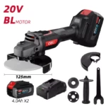 Акумулаторен 20V безчетков ъглошлайф Deli 125 мм. DE-JM20-2D4 2х4.0Ah | Електрически и акумулаторни инструменти и консумативи за тях