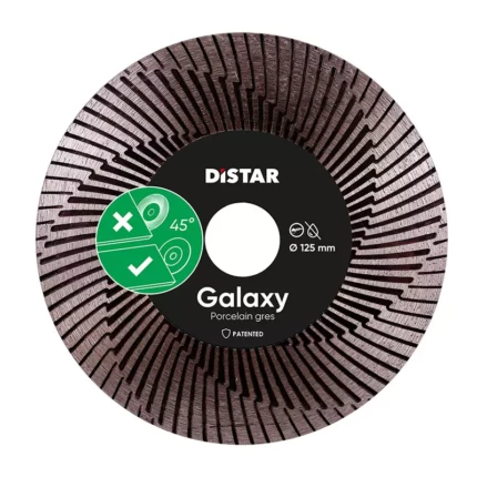 Диамантен диск Distar Galaxy специалистът за 45° 125x30x22.23 мм. | Диамантени дискове за плочки и гранит