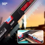 Професионален сгъваем магнитен нивелир Deli Tools Supreme 600 мм DL290600Z | Ръчни инструмети