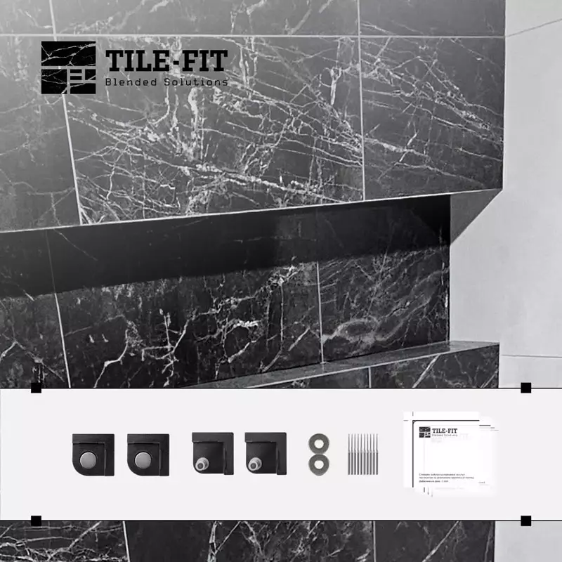 Магнитени push-open комплект - Magnetic Push-Open Kit (2×2) | Tile-Fit Магнитени push-open комплект - Magnetic Push-Open Kit (2×2) | Панти и аксесоари за скрит монтаж Tile-Fit