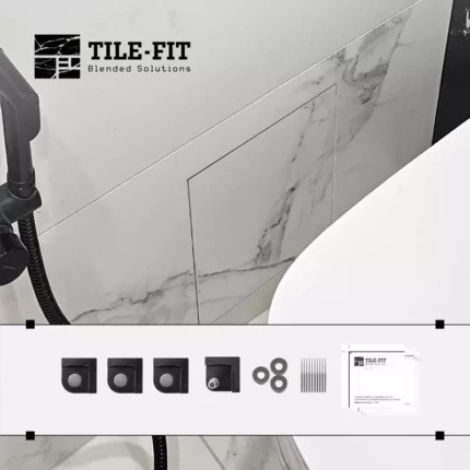 Магнитени push-open комплект - Magnetic Push-Open Kit  (3×1) | Панти и аксесоари за скрит монтаж Tile-Fit